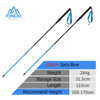 AONIJIE E4210 Ultralight Trekking Poles Carbon Fiber Folding Trail Running Pole 4 Section Collapsible Hiking Poles Walking Stick