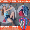 Colorful Carabiner Keychain Alluminum D-ring Buckle Spring Carabiner Snap Hook Clip Keychains Outdoor Camping Daily Use Tool