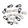 2/4Pcs D Carabiner D-Ring Key Chain Spring Clips Mini Aluminium Alloy Hang Buckle Survival EDC Gear Outdoor Camping Keyring Tool