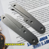 EDC Titanium Alloy Scale Folding Knife Hollow Paper Cutting Art Blade Cutting Knife Unpacking Camping Pocket Outdoor Tools