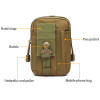 Molle Tactical Bag Military Accessories Edc Pouch Phone Outdoor Travel Camping Emergency Bag Survival Kit Hunting Waist Bags