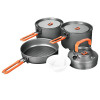 Camping Cookware Set Outdoor Pot Tableware Kit Cooking Water Kettle Pan Travel Cutlery Utensils Hiking Picnic Equipment