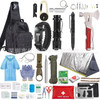 Outdoor Survival Kit Gear Aid Medical Pouch, Emergency Survival Gear, Car, Hiking, Travel, Camping Equipment, Easy to Use