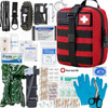 Military First Aid Kit For Trauma with Backpack Survival Kit Outdoor Tactical Gear IFAK Molle System for Camper Travel Adventure