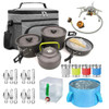 Outdoor Camping Cookware Kit Outdoor Cooking Set Aluminum Equipment Pot Travel Tableware Kitchen Hiking Picnic Camping Equipment