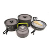 Outdoor Camping Cookware Kit Outdoor Cooking Set Aluminum Equipment Pot Travel Tableware Kitchen Hiking Picnic Camping Equipment