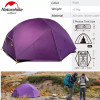 Naturehike Mongar 2 Person Camping Tent 20D Nylon Fabric Double Layer Waterproof Outdoor Nature Hike Camping Tent NH17T007-M