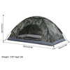 Tomshoo 1/2 Person Ultralight Camping Tent Single Layer Portable Hiking Tent Anti-UV Coating UPF 30+ for Outdoor Beach Fishing