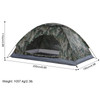Tomshoo 1/2 Person Ultralight Camping Tent Single Layer Portable Tent Anti-UV Coating UPF 30+ Beach Tent for Outdoor Fishing
