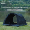 3F UL GEAR Kangaro Inner Tent Single Layer Summer Breathable TC Cotton Tent for 1-2 Person Outdoor Camping Picnic Tourism Black