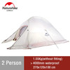 Naturehike Cloud Up Camping Tent Hiking Outdoor Family Beach Shade Waterproof Camping Portable 1 2 3 person Backpacking Tent