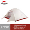 Naturehike Cloud Up Camping Tent Hiking Outdoor Family Beach Shade Waterproof Camping Portable 1 2 3 person Backpacking Tent