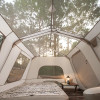 Naturehike Village-13 Ridge Automatic Tent 210D Oxford 3-4 Persons Camping Tent Outdoor 13㎡ Glamping 2room & 1hall Hut Tent
