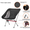 Portable Folding Chair Outdoor Camping Chairs Oxford Cloth Ultralight For Travel Beach BBQ Hiking Picnic Seat Fishing Tools