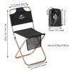 Naturehike Beach Chair Ultralight Portable Camping Chairs Folding With Mesh Bag Relax Chair Outdoor Picnic Hiking Fishing Chair