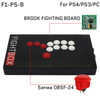 FightBox FIGHTING BOARD-UP5 All Buttons Hitbox Style Arcade Joystick Fight Stick Controller for PS5/PS4/PC/XBOX Sanwa OBSF-24/30