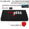 FightBox FIGHTING BOARD-UP5 All Buttons Hitbox Style Arcade Joystick Fight Stick Controller for PS5/PS4/PC/XBOX Sanwa OBSF-24/30