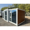 Foldable Homes 20ft Office Folding Container House Panel Prefab Modular Tiny Foldable Container House