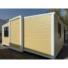 Foldable Homes 20ft Office Folding Container House Panel Prefab Modular Tiny Foldable Container House