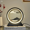 Moving Sand Art Picture Table Lamp Quicksand Night Light 3D Sandscape Hourglass Room Lamps Flowing Sand Painting Home Decor Gift