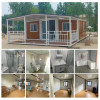 20ft 40ft Folding Container Office Portable Modern Mobile Tiny Home Prefab Foldable School Classroom Building Container Houses