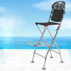 Portable Folding Chair for Camping Fishing Chair, Outdoor Ultra-light Stainless Steel, Multifunctional, Liftable, Beach Relaxing