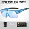 WEST BIKING Photochromic Cycling Glasses Fit Over Myopic Sunglasses UV 400 Polarized Fishing Bike Goggles Cool Aesthetic Eyewear