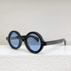 HARDWOOD-Polychrome Optical Eyeglasses for Male and Female, Big Round Retro Style, Thick Acetate Frame, Fashionable and PREMIUM