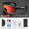 ROCKBROS Polarized Photochromic Cycling Glasses Wireless Bluetooth Sunglasses MP3 Outdoor Sports UV400 Goggles Cycling Eyewear