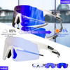 2023 New Photochromic Red or Blue Bike Cycling Sunglasses Sports Man Cycling Glasses MTB Glasses Eyewear Outdoor Bicycle Goggles