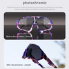 Outdoor Photochromic Cycling Glasses Men Sports MTB Bicycle Bike Sunglasses Goggles Bike Eyewear UV400 Gafas Ciclismo 5lens