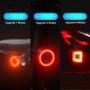 X-TIGER Bicycle Taillight Bicycle Smart Auto Brake Sensing Light Waterproof LED Charging Cycling Taillight Warn Bike Rear Light