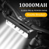 TouCloud Bicycle Light Front 10000mAh Bike Light Power Bank Waterproof Flashlight USB Charging MTB Road Cycling Lamp Accessories