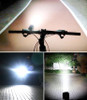 Bicycle Front Lights Auto Shut Off Super Bright USB Rechargeable Set LED Mount Bike Lights Waterproof Headlight Flashligh Horn