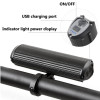 Bicycle Light 8000mAh 5 LED Bike Light Front Rechargeable LED Flashlight 5200LM Headlight with Power Bank Bicycle Accessories