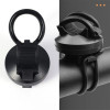 Bicycle Light Clip Holder 360° Degree Rotation Handlebar Clip for LED Flashlight Mountain Bike Front Flash Torch Light Bracket