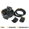 Bicycle Light Clip Holder 360° Degree Rotation Handlebar Clip for LED Flashlight Mountain Bike Front Flash Torch Light Bracket