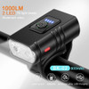 BK02 Bike Light USB Rechargeable T6 LED Bicycle Lights 6 Modes MTB Flashlight Bicycle Headlight for Cycling Bicycle Front Lamp
