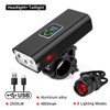 3T6 LED Bicycle Light Front 4800mAh USB Rechargeable MTB Bike Lamp 2500 Lumen Bike Headlight Cycling Flashlight Bike Accessories