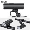 Giyo Night Cycling Headlight 900 1200 1500 Lumen Bicycle Front Light Rotating Lens IP66 Waterproof MTB Road Bike Safety Torch