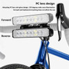 SHIZIWANGRI-MTB Bright Front Lamp, 6000LM, 16 LED Headlight for Bicycle, 10000mAh, C-type Charging, Road Cycling Lights