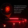 Bicycle Lights Brake Sensing Rear Front Light Bike Taillight Waterproof Rechargeable Smart Sensor Brake Lamp Cycling Accessories