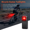 Rockbye Bike Radar Taillight Bicycle Safe Rear Lamp Blind Spot Monitor Recharge IPX6 Waterproof Taillight