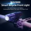Enfitnix Navi800 Bicycle Light USB LED Rechargeable Set Mountain Cycle Front Cycling Safety Warning Lamp 800 lumens