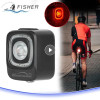 1pcs SEEMEE 200 Smart Bicycle Brake Light Tail RearLight 200 USB Charge Waterproof Headlight And Tail Light Sets 5 Gear Mode