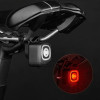 1pcs SEEMEE 200 Smart Bicycle Brake Light Tail RearLight 200 USB Charge Waterproof Headlight And Tail Light Sets 5 Gear Mode