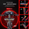 Wireless Bike Light Turn Signal Indicator Front Rear Light Remote Flash Back Headlight for Bicycle USB Rechargeable Taillight