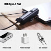 Bike Front Light Rechargeable Bicycle Light Waterproof 1500 Lumens USB Type-C Cycling Lighting Tool RN1500