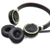 1Pair Leather Ear Pads Cushion Cover Earpads Replacement for Jabra Evolve 20 20se 30 30II 40 65 65+ uc ms Headset