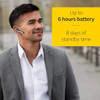Original Jabra Talk 45 Wireless Mono Bluetooth Headset with mic / Stream GPS & media Business Handsfree Earphones In Car